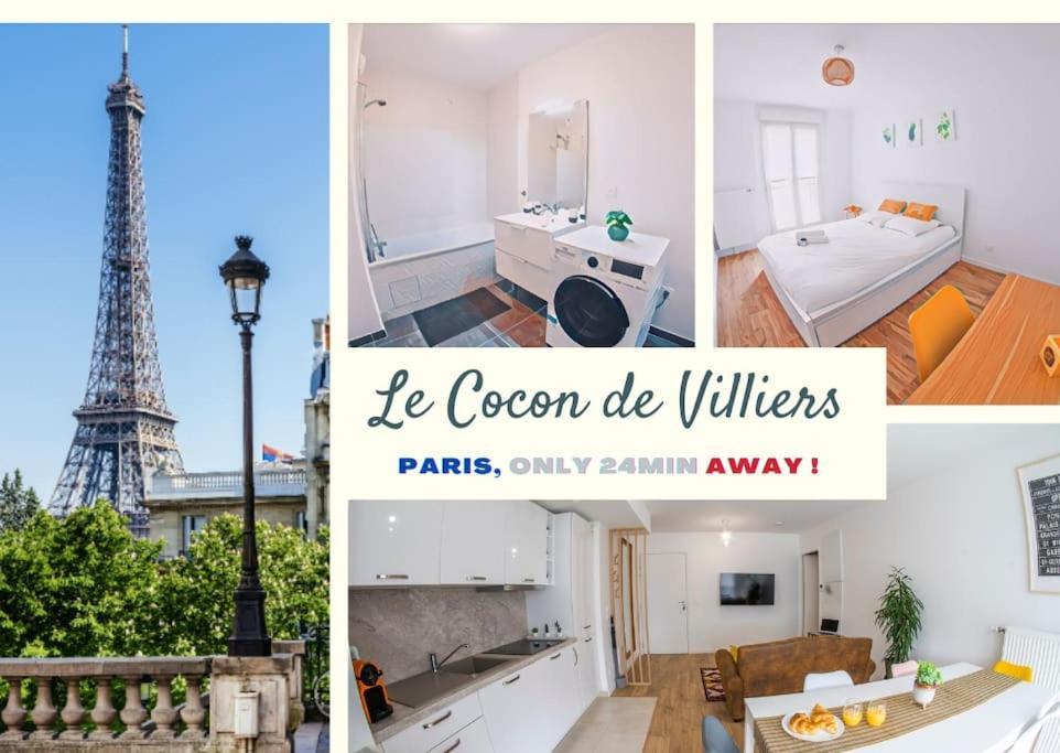 Paris & Disneyland - 2Min From Train Station - Free Private Parking วิลลิเยร์-ซูร์-มาร์น ภายนอก รูปภาพ